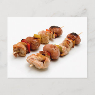 Shish Kebab Postcard