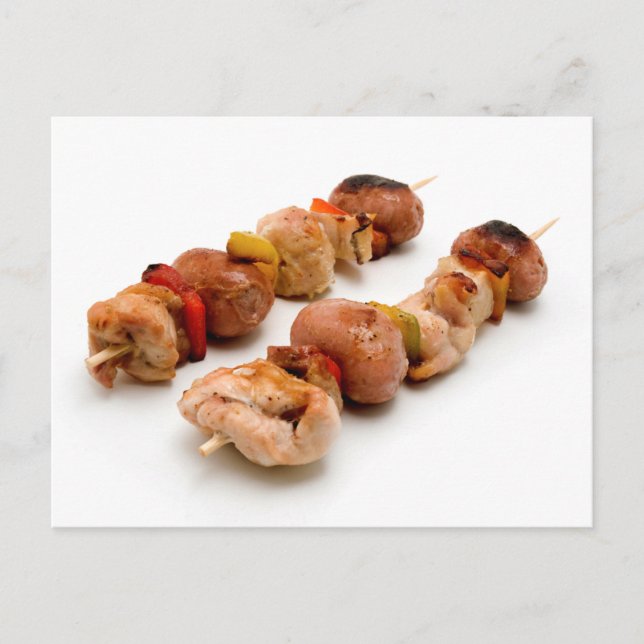 Shish Kebab Postcard (Front)