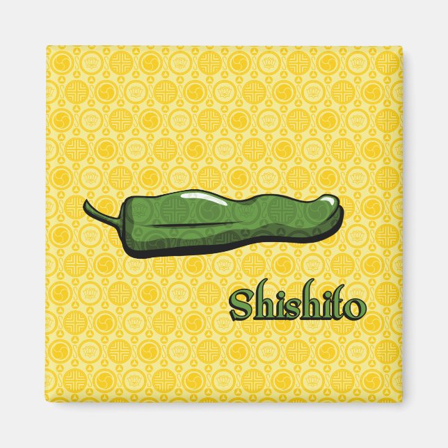 Shishito Chilli Pepper Magnet (Front)