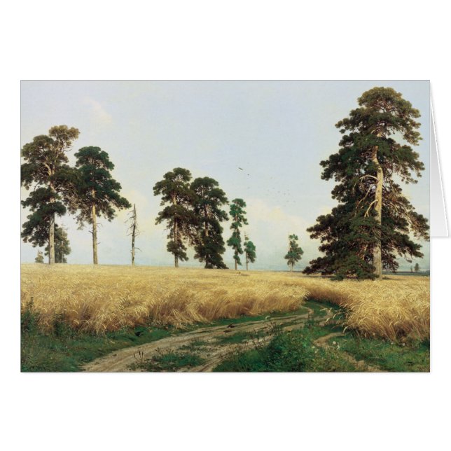 Shishkin's "Rye" (Front Horizontal)