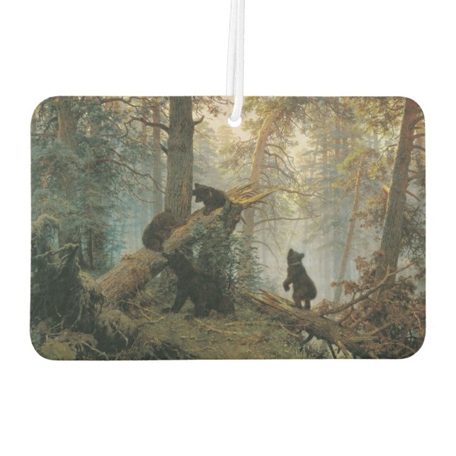 Shiskin’s Forest art air freshner Car Air Freshener (Back)