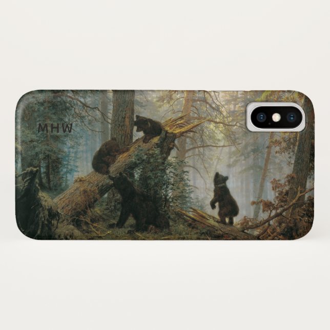 Shiskin’s Forest custom monogram phone cases (Back (Horizontal))
