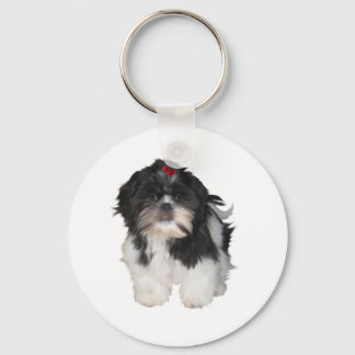 Shitzu Shih Tzu Puppy Dogs Key Ring