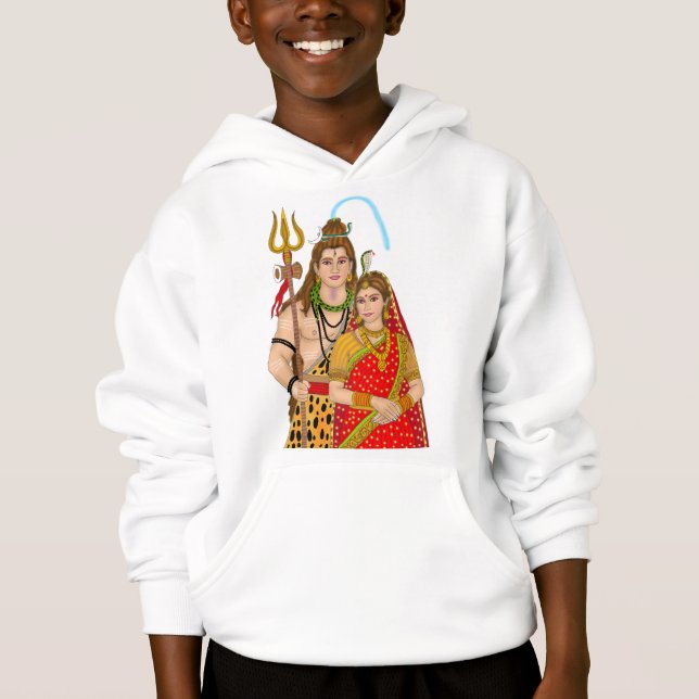 Shiv Parvati Hoodie (Front)