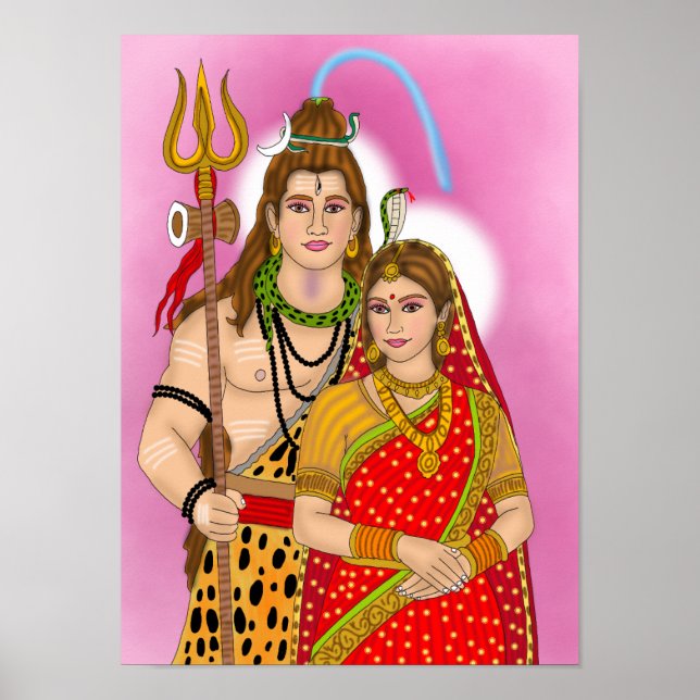 Shiv Parvati Poster (Front)