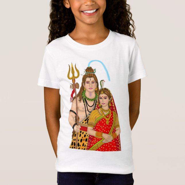 Shiv Parvati T-Shirt (Front)