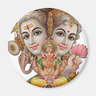 Shiva and family magnet