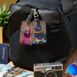Shiva and Parvati Luggage Tag