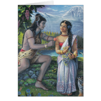 Shiva and Parvati - The All-Auspicious Couple