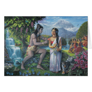 Shiva and Parvati - The All-Auspicious Couple
