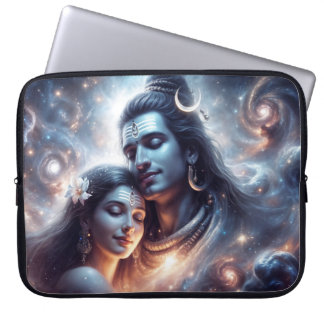 Shiva and Shakti cosmic love Laptop Sleeve