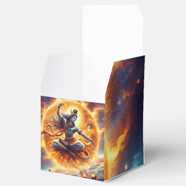 Shiva and the Sun Favour Box (Opened)