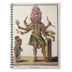 Shiva as Virapatren, Lord with the ill-formed Evil Notebook