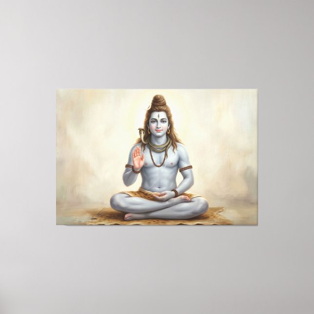 Shiva Canvas Print (Front)