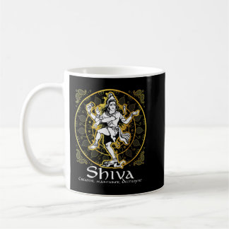 Shiva 'Creator, Maintainer, Destroyer' Hindu Gods  Coffee Mug