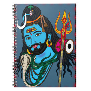 Shiva Face Stationery Notebook