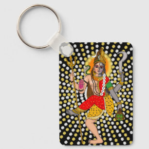 Shiva Kali Keychain