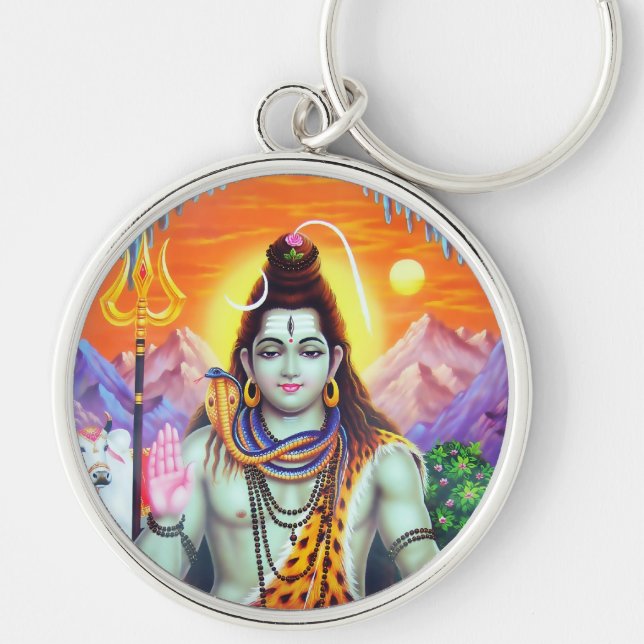 Shiva Keychain - Version 4 (Front)