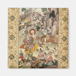 Shiva killing the Demon Andhaka, c.1585-90 Magnet