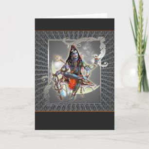 Shiva - Magic Of Grey - Card, Greeting, Note Card