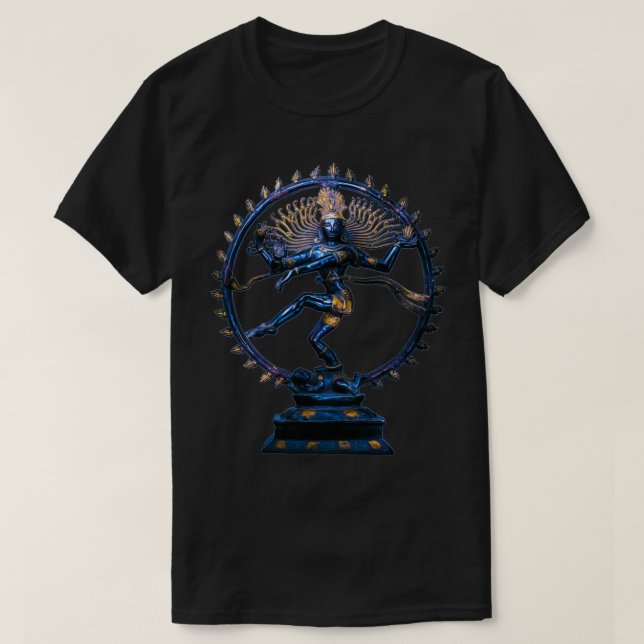 Shiva Nataraj Lord of the Cosmic Dance and Remover T-Shirt (Design Front)