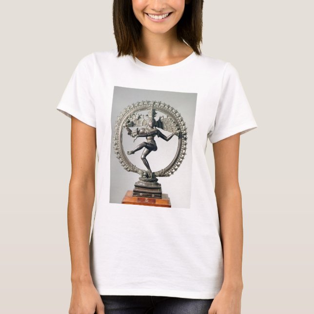 Shiva Nataraja, Tamil Nadu, Late Chola (bronze) T-Shirt (Front)