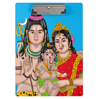 Shiva’s Family Stationary Clipboard