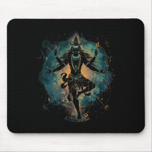 Shiva Spiritual Hindu God Tandava Dance Yoga Medit Mouse Mat