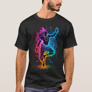 Shiva Spiritual Hindu God Tandava Dance Yoga Medit T-Shirt