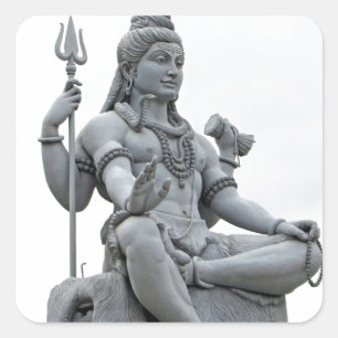 Shiva Square Sticker