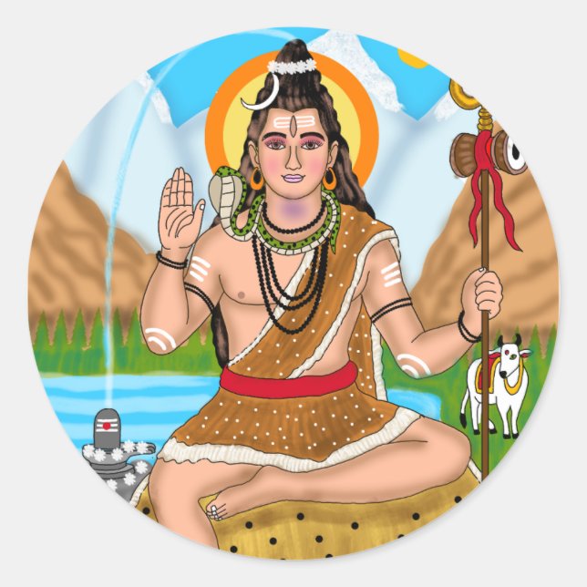 Shiva Sticker (Front)