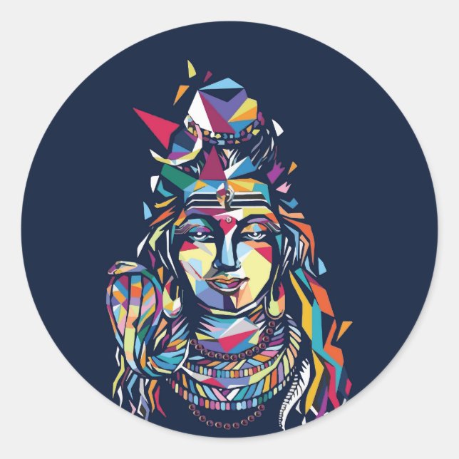 Shiva sticker (Front)