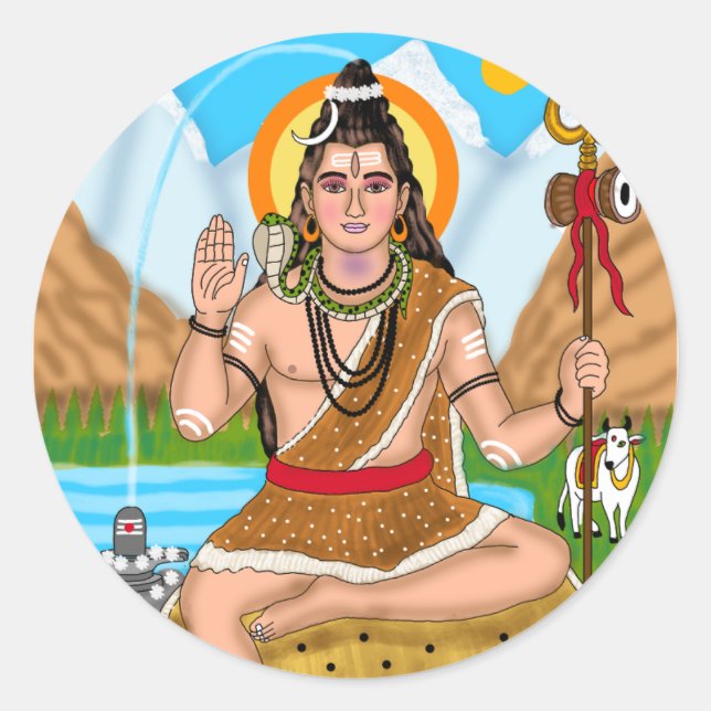 Shiva Sticker (Front)