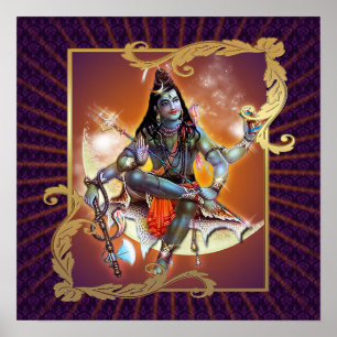 Shiva - Sunset Glow - Poster