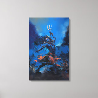 Shiva Tandav Canvas Wall Art 