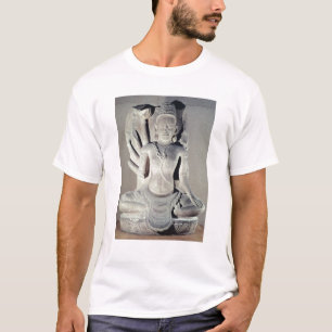 Shiva with ten arms, from Thap Banh It Temple, T-Shirt