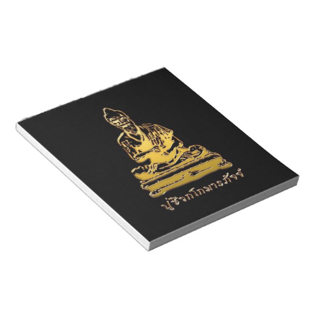 Shivago Komarpaj Buddha of Thai Massage Notepad (Angled)