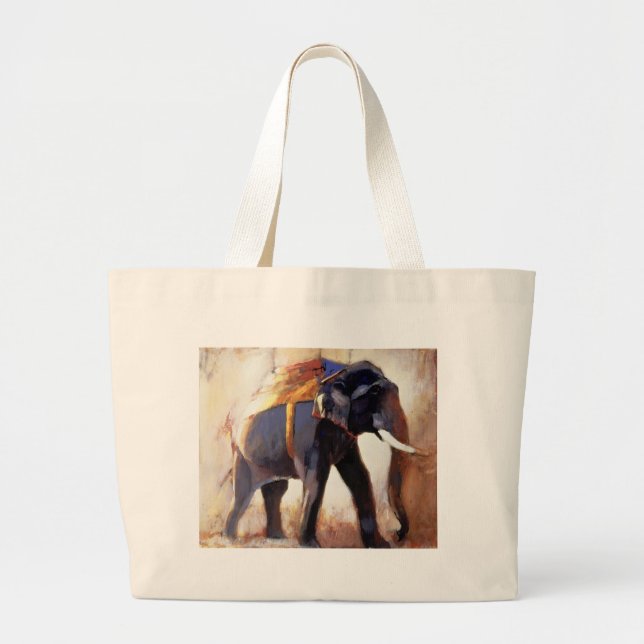 Shivaji Khana 1996 Large Tote Bag (Front)