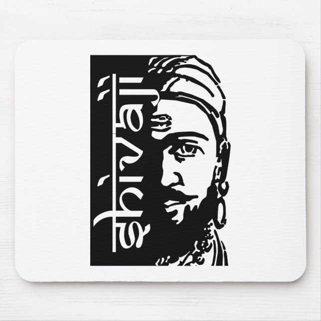 Shivaji Maharaj The Maratha King Mouse Mat (Front)