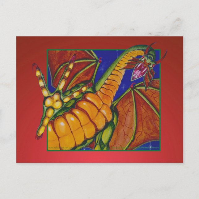 Shivan Dragon Postcard (Front)