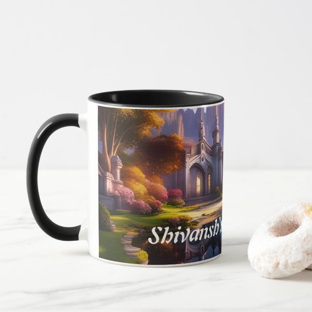 Shivansh's Morning Tea Mug (With Donut)