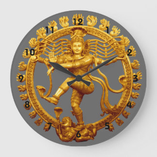 Shiva's Dance Large Clock