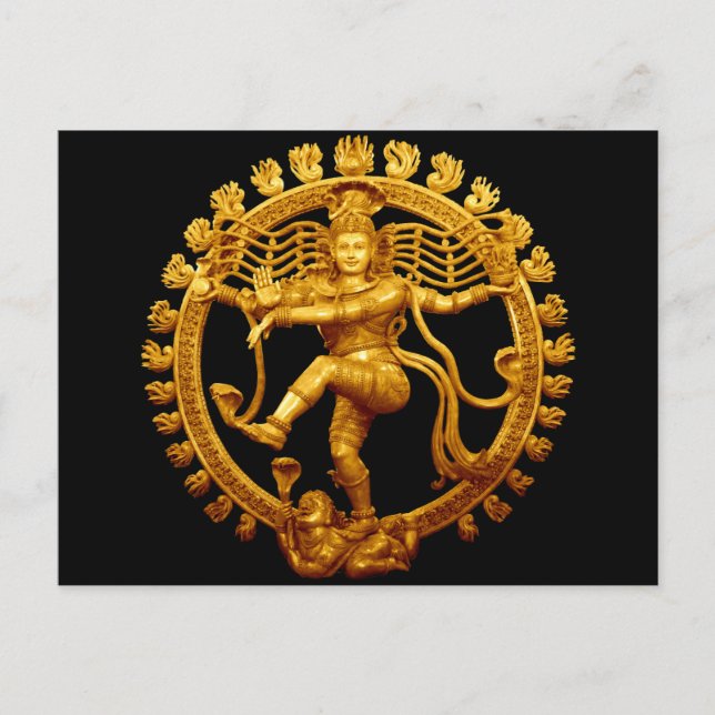 Shiva's Dance Postcard (Front)