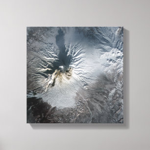 Shiveluch Volcano in Russia Canvas Print