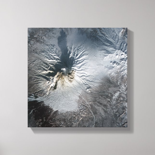 Shiveluch Volcano in Russia Canvas Print (Front)