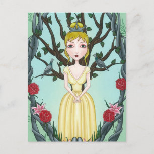 'Shiver and Quiver Little Tree' Postcard
