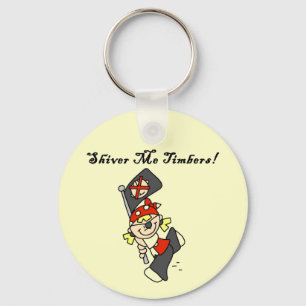 Shiver Me Timbers Tshirts and Gifts Key Ring