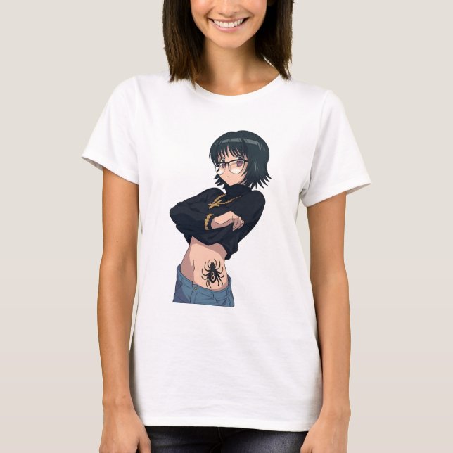 Shizuku Murazaki hunter x hunter anime T-Shirt (Front)