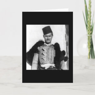 Shkypetars Costume Albania 1923 Card