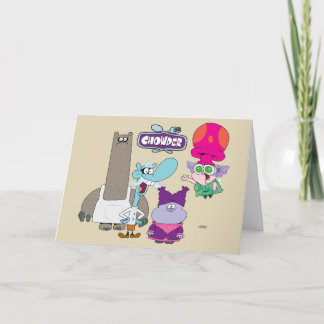 Shnitzel, Mung, Chowder, and Truffles Card